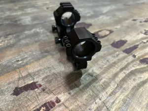 1 PIECE PICATINNY MOUNT, 1"/30MM W/ BUBBLE LEVEL