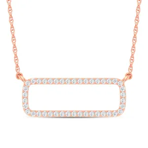 14k 0.10ct Diamond Necklace