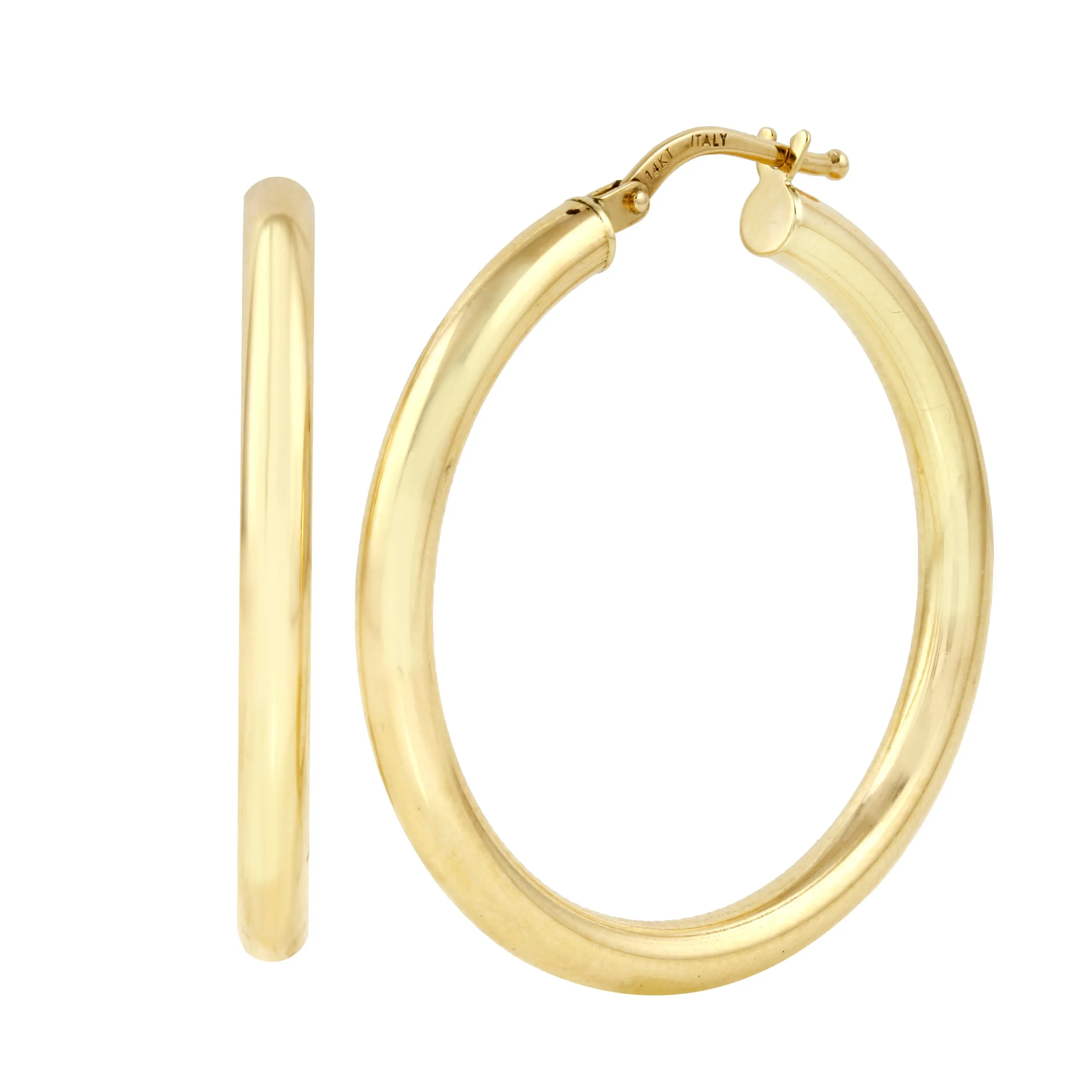 14k Gold Hoop Earrings