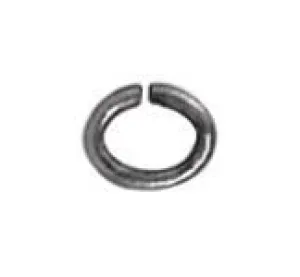 3x2mm White Bronze Plated Oval Jump Rings (Approx 500 pieces)