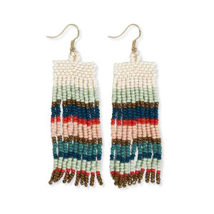 Adaline Modern Preppy Beaded Earrings