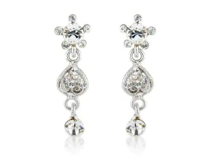 Adele Crystal Drop Earrings