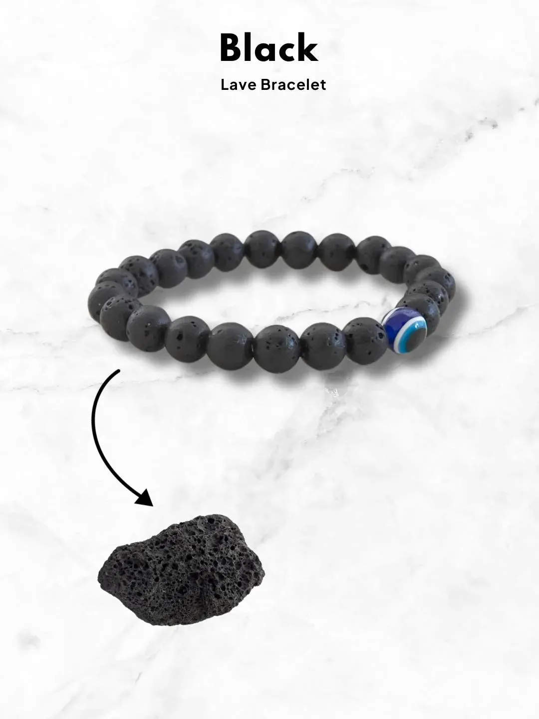 Black Lave Bracelet