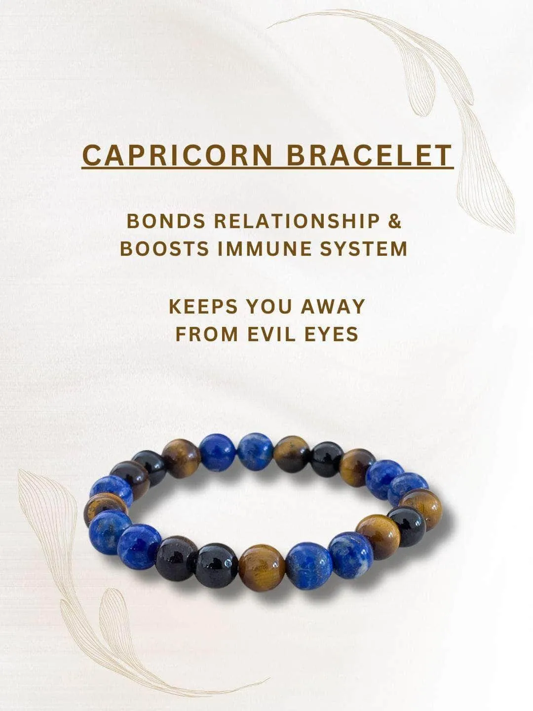 Capricorn Zodiac Bracelet