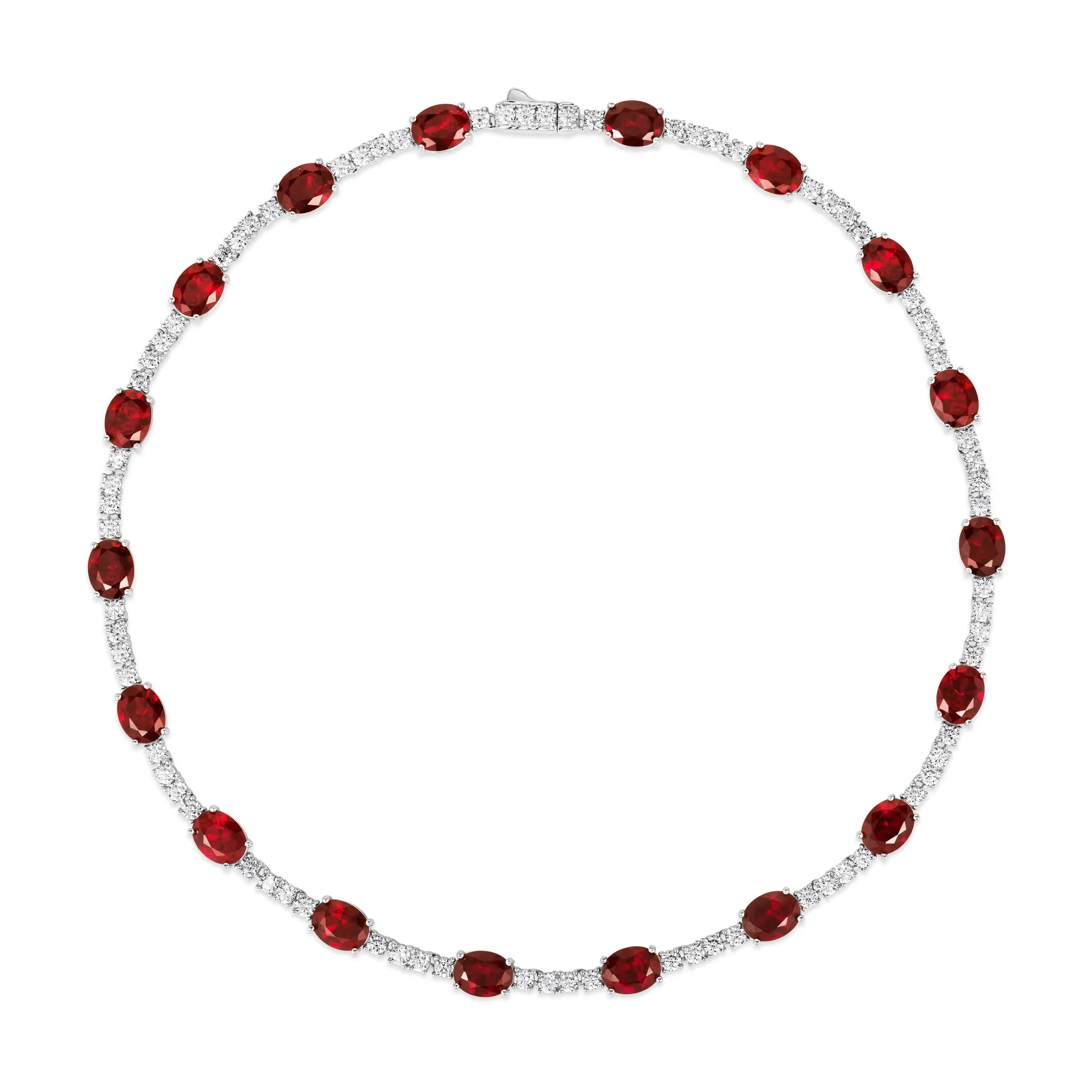 Casablanca Sapphire-Ruby Necklace