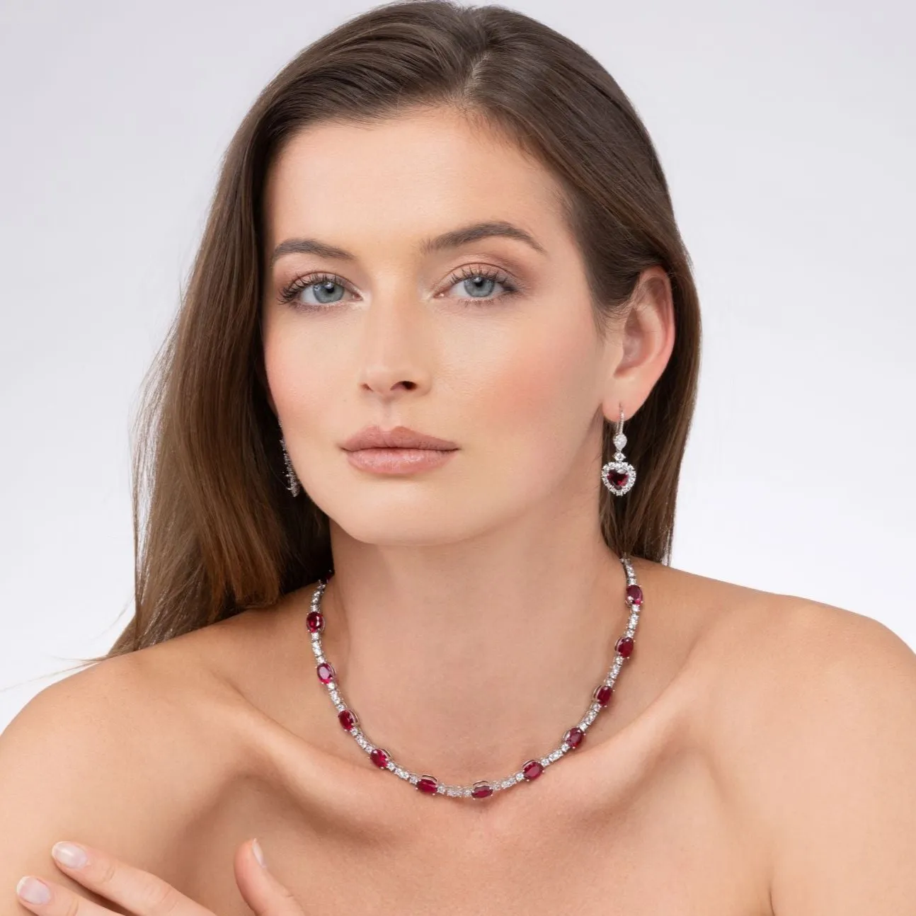 Casablanca Sapphire-Ruby Necklace