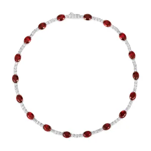 Casablanca Sapphire-Ruby Necklace