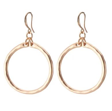 Classic Hoop Drop Earrings