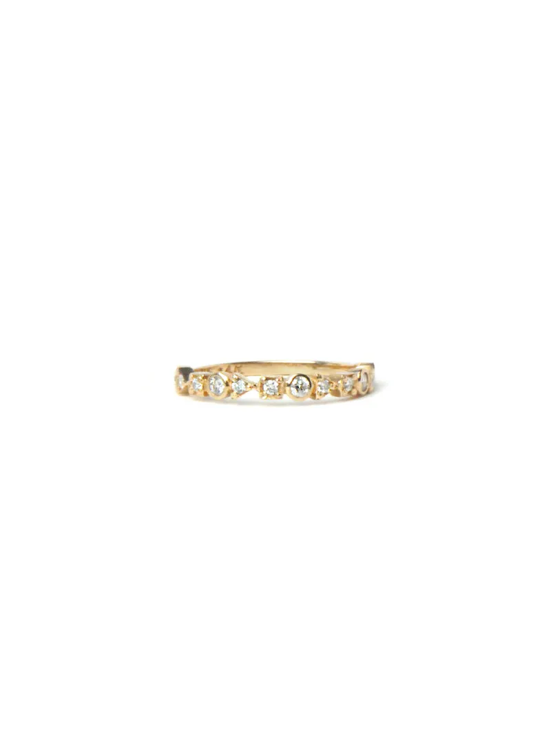 Cléo Geometric Stackable Ring