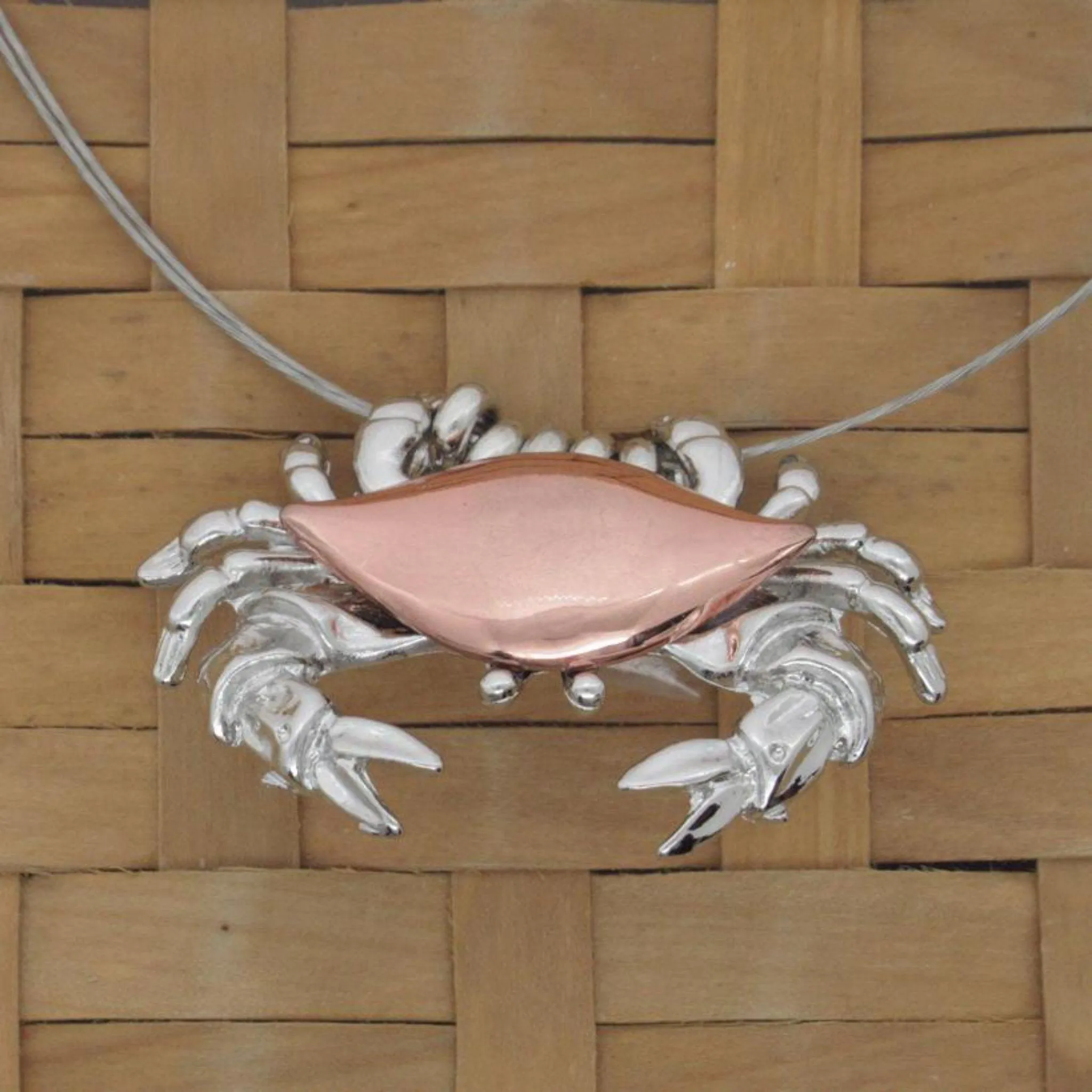 Crab / Necklace Brooch