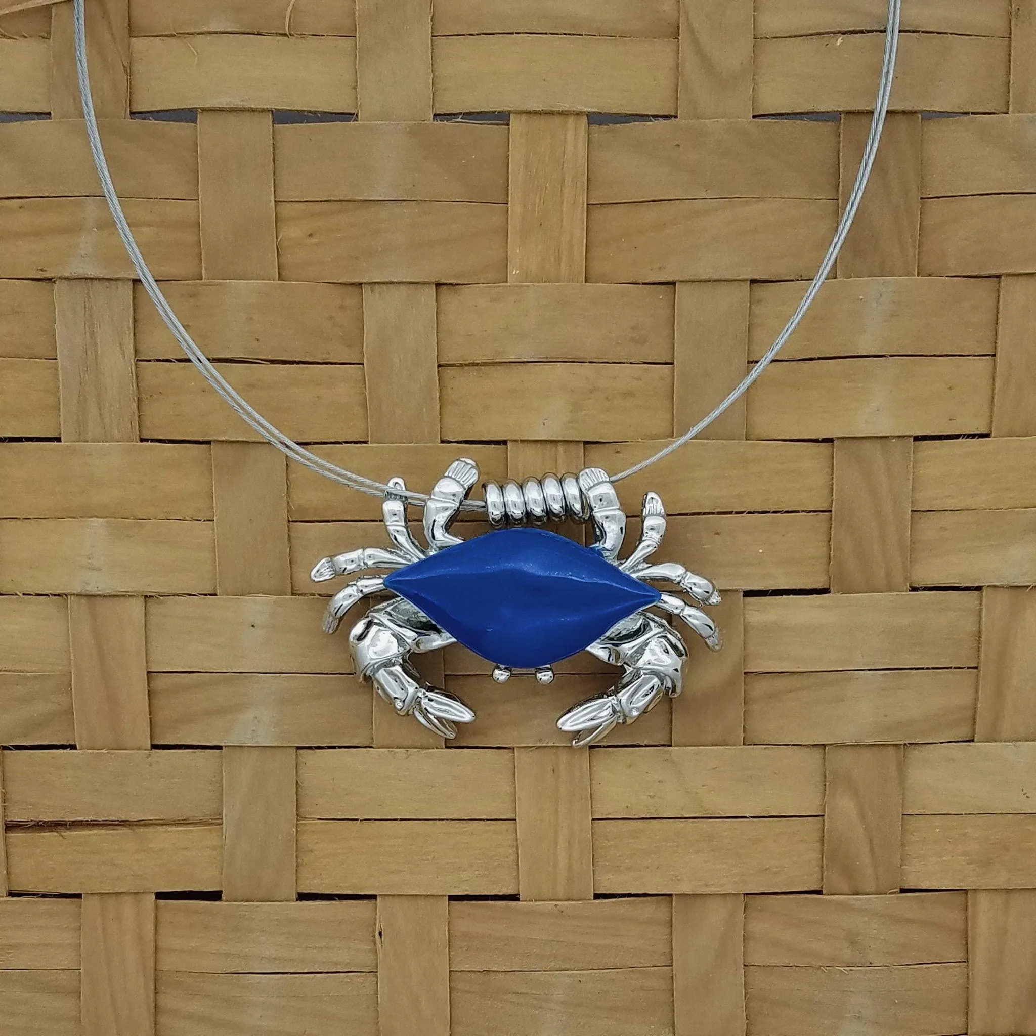 Crab / Necklace Brooch