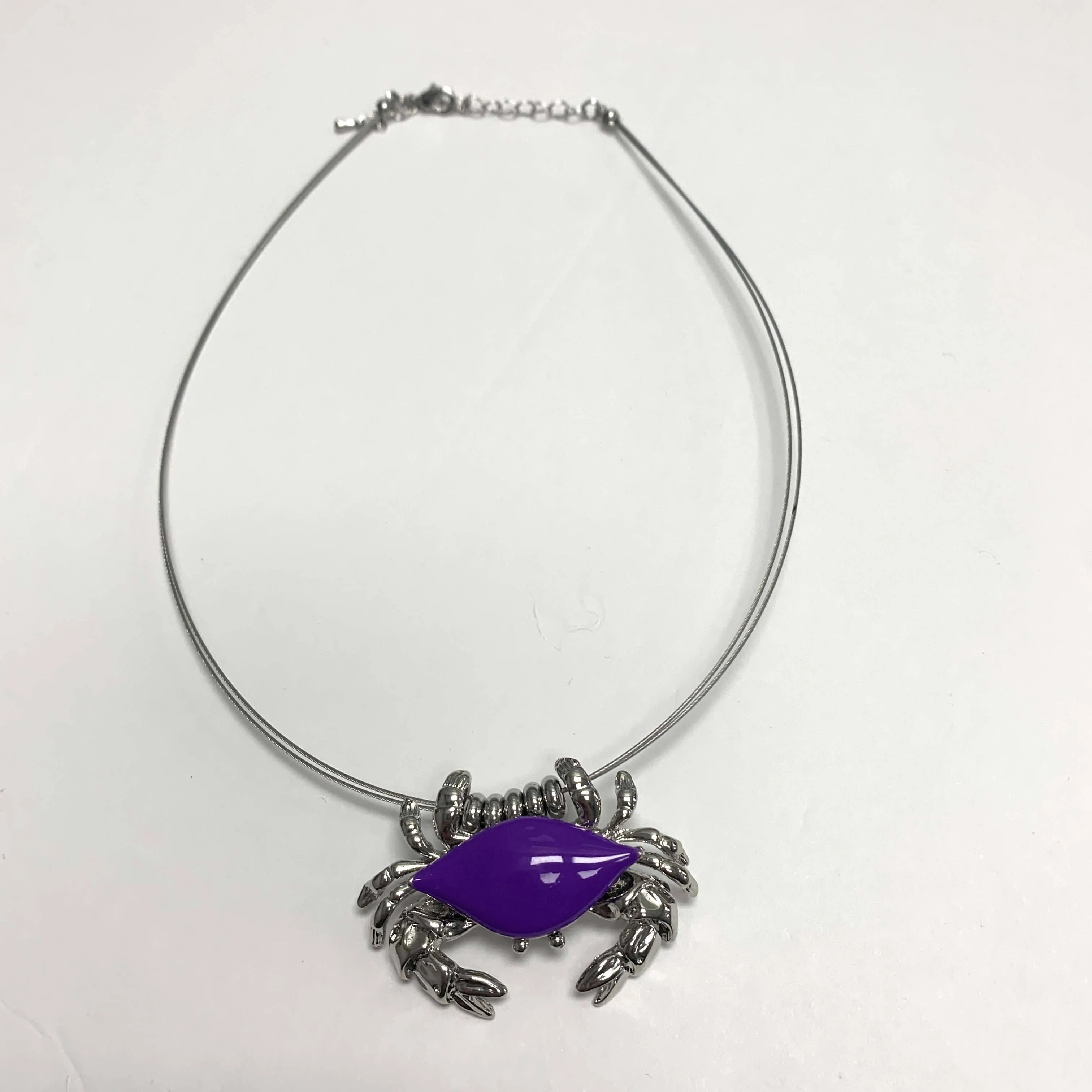 Crab / Necklace Brooch