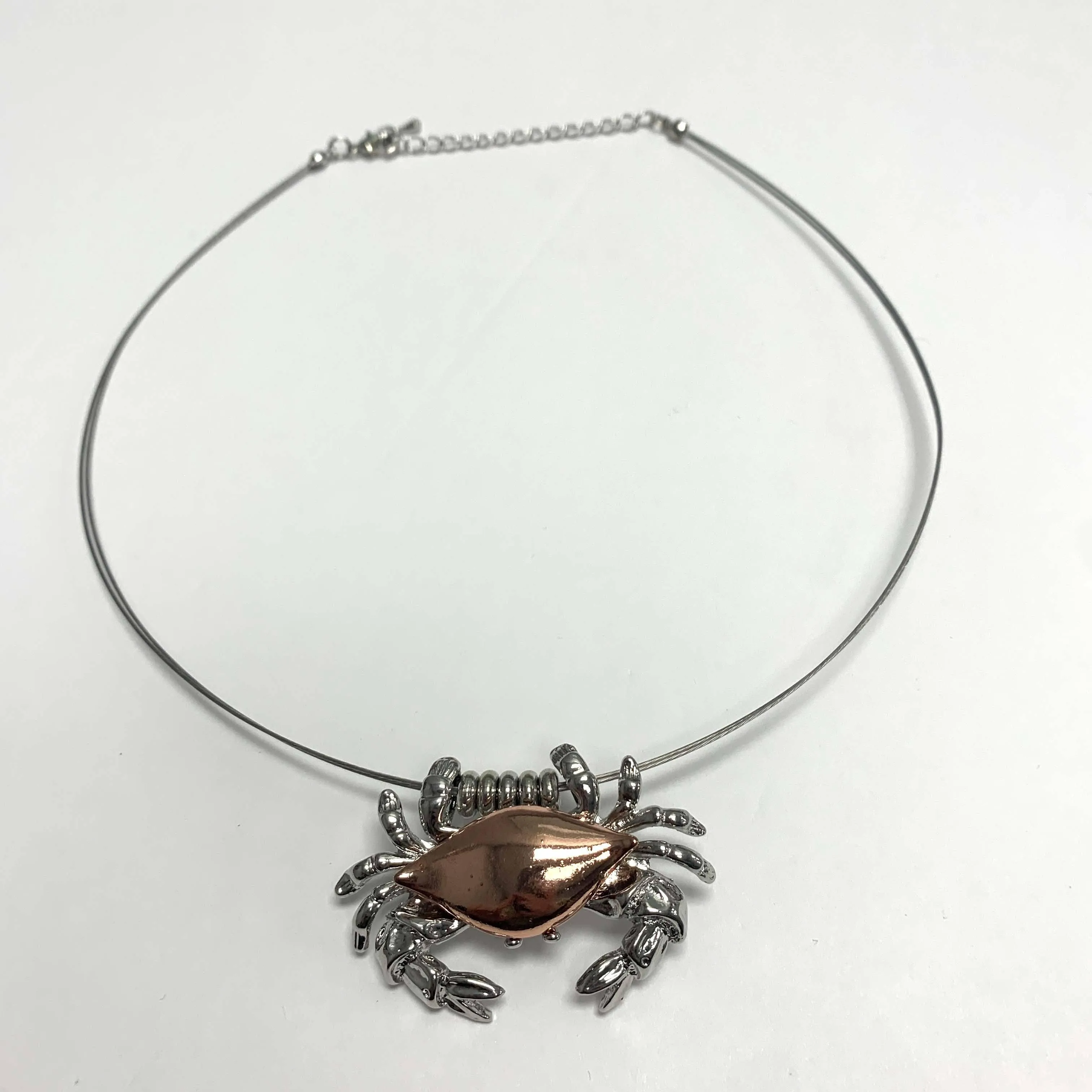 Crab / Necklace Brooch