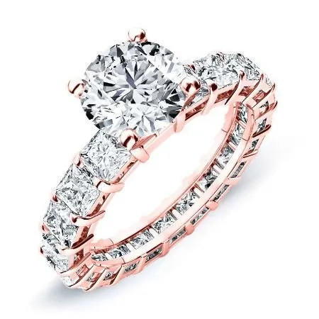 Crisantha - Round Diamond Engagement Ring