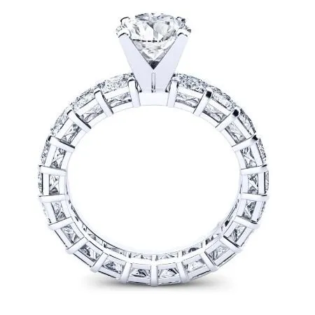 Crisantha - Round Diamond Engagement Ring