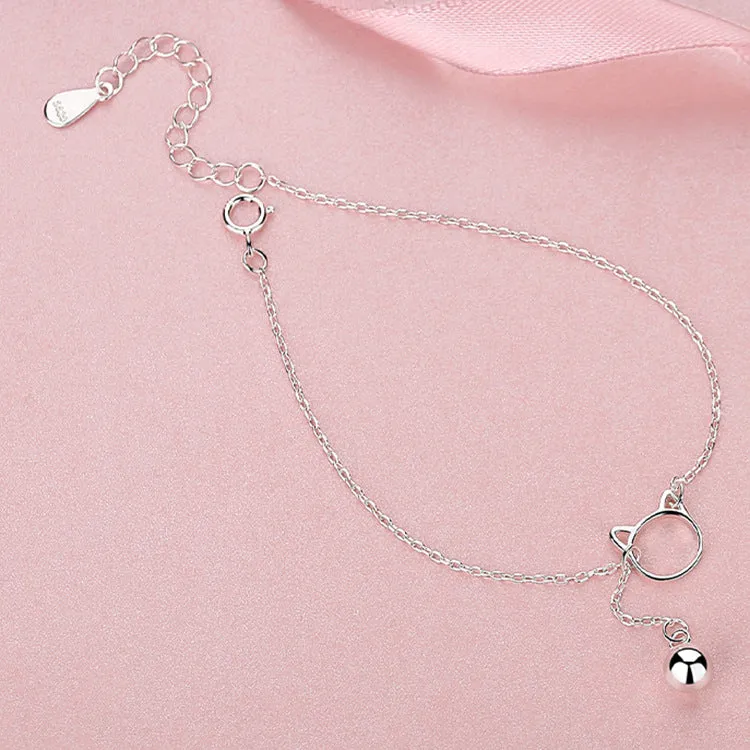 Cute Cat Bracelet Female Simple Personality