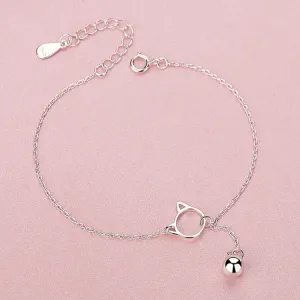 Cute Cat Bracelet Female Simple Personality