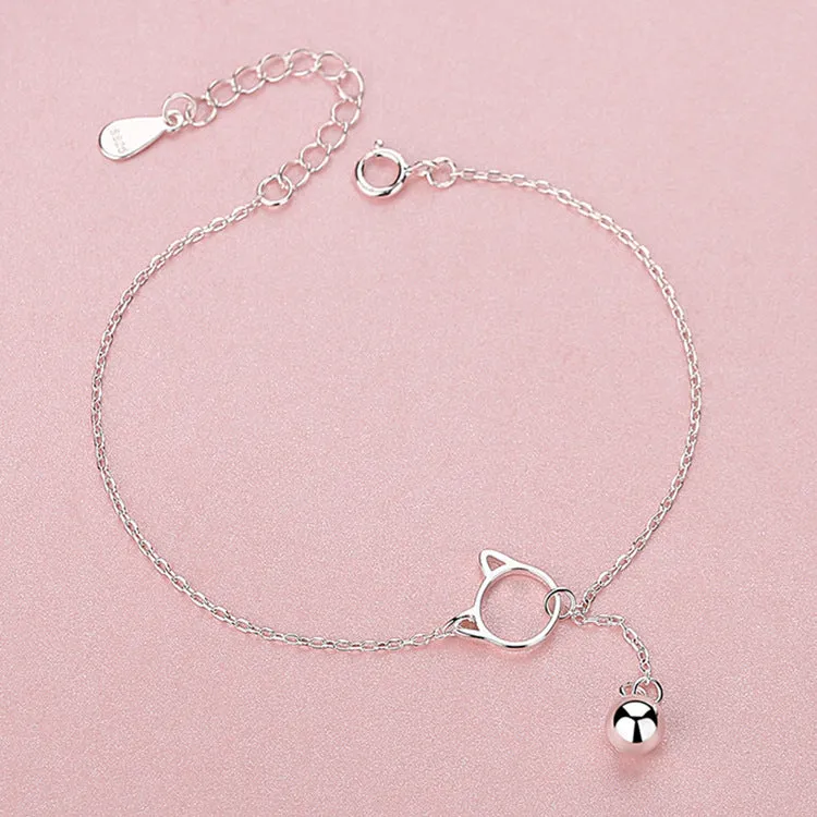 Cute Cat Bracelet Female Simple Personality