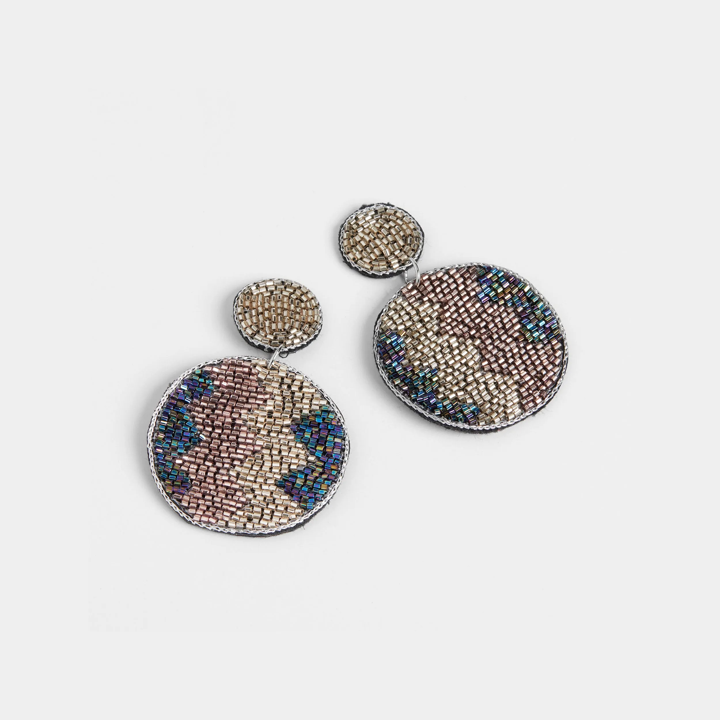 Dalice Earrings - Grey