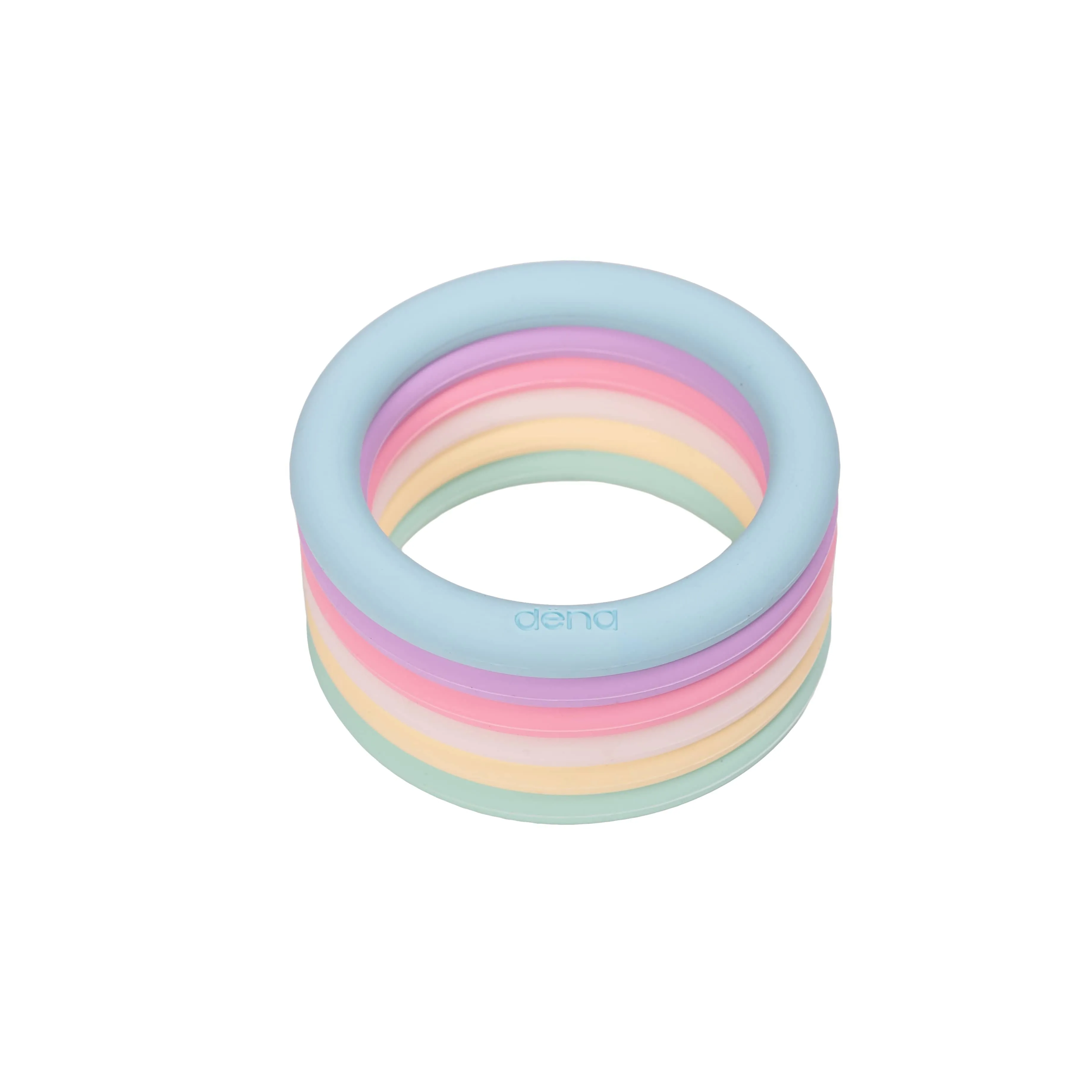 dëna 6 Pastel Rings