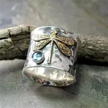 Dragonfly Alloy rings