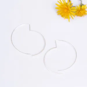 Geo Hoop Earring