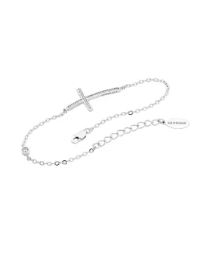 GEORGINI CROSS BRACELET