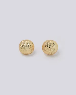 Golden Walnut Earrings