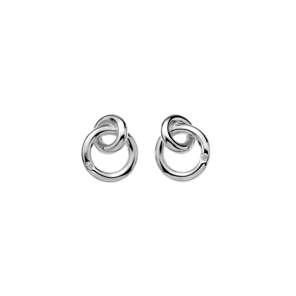 Hot Diamonds Silver Eternal Earrings DE308