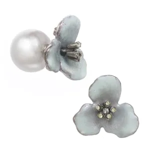 In Stock- Matte Lace Small Flower Earrings