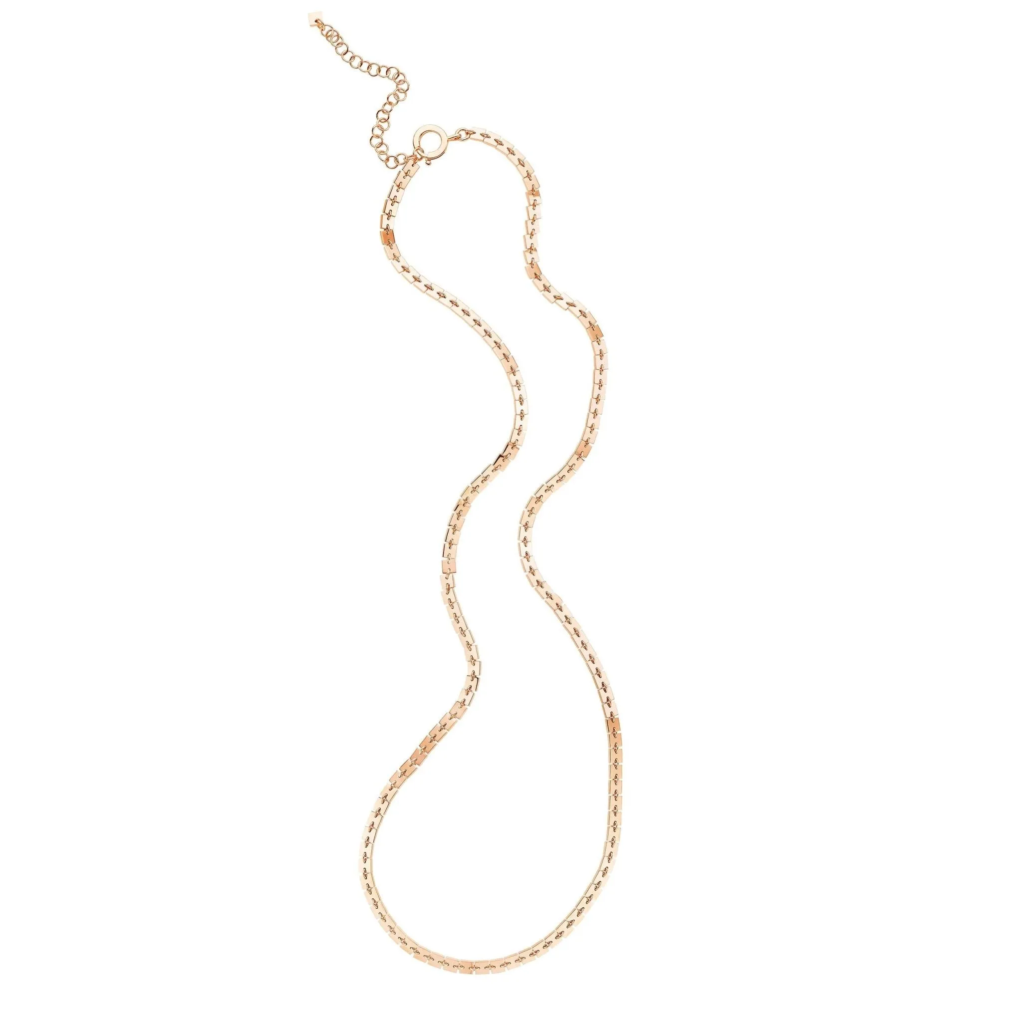 Medium Rose Gold Foundation Chain Necklace