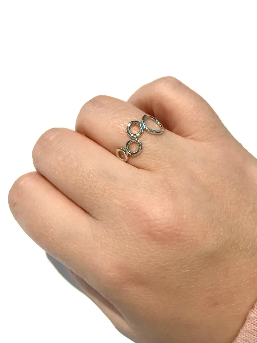 Modern Circles Ring