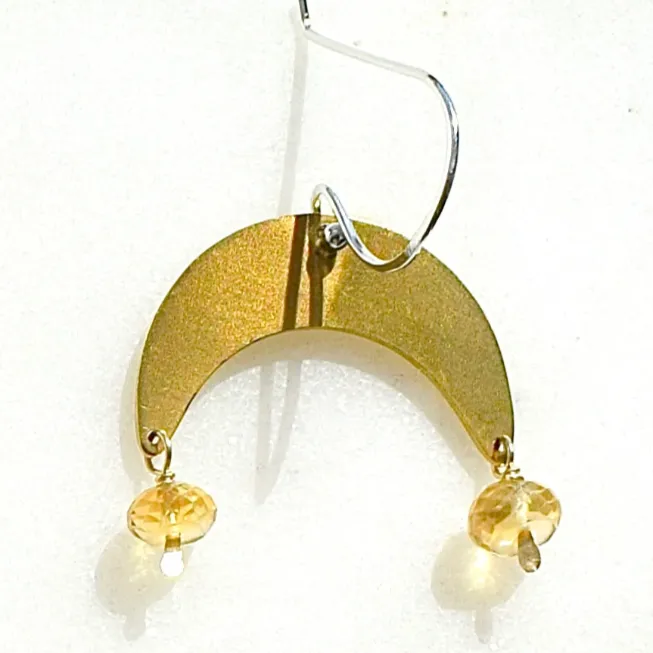 Moon Drop Earrings