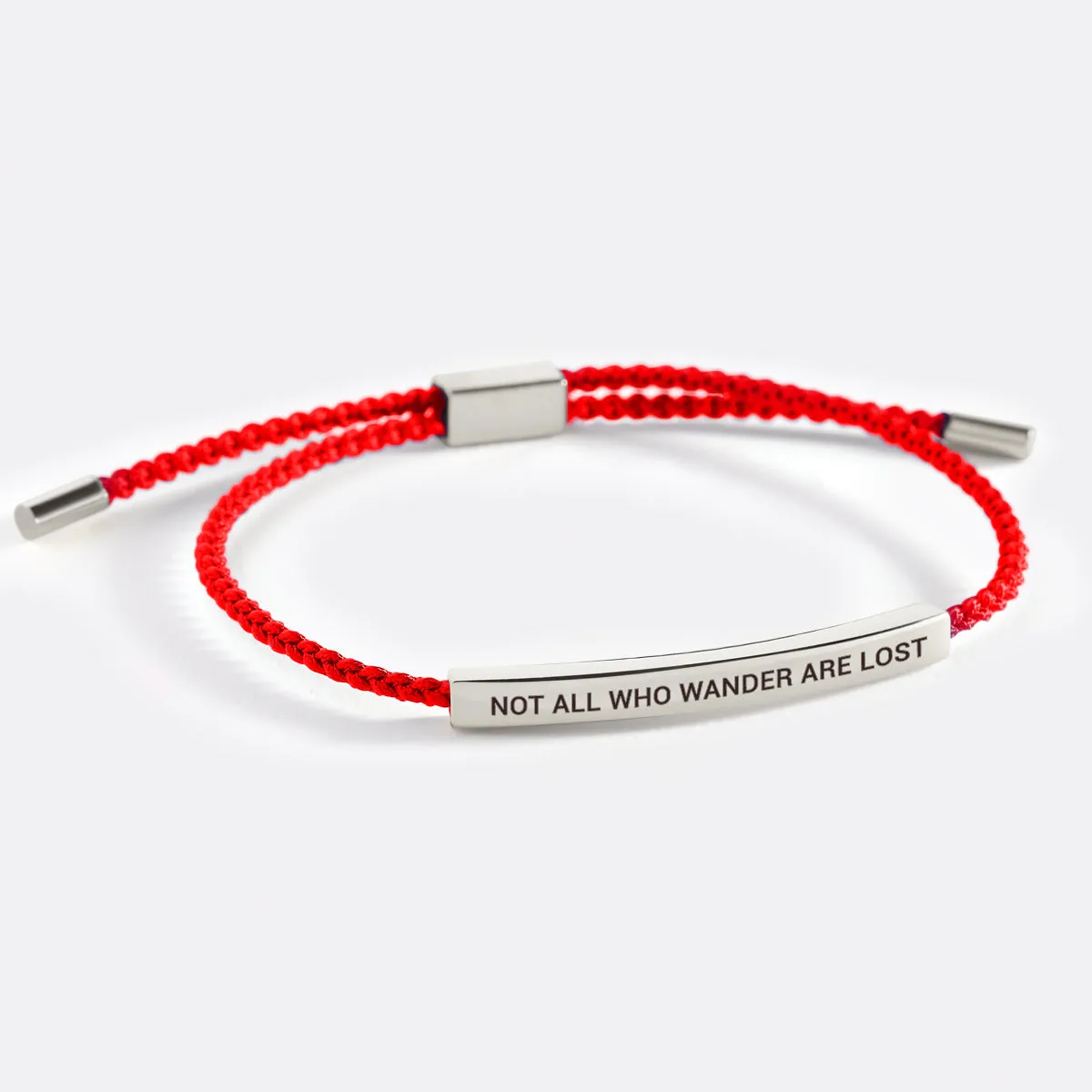 Not All Who Wander Are Lost Inspire Bracelet