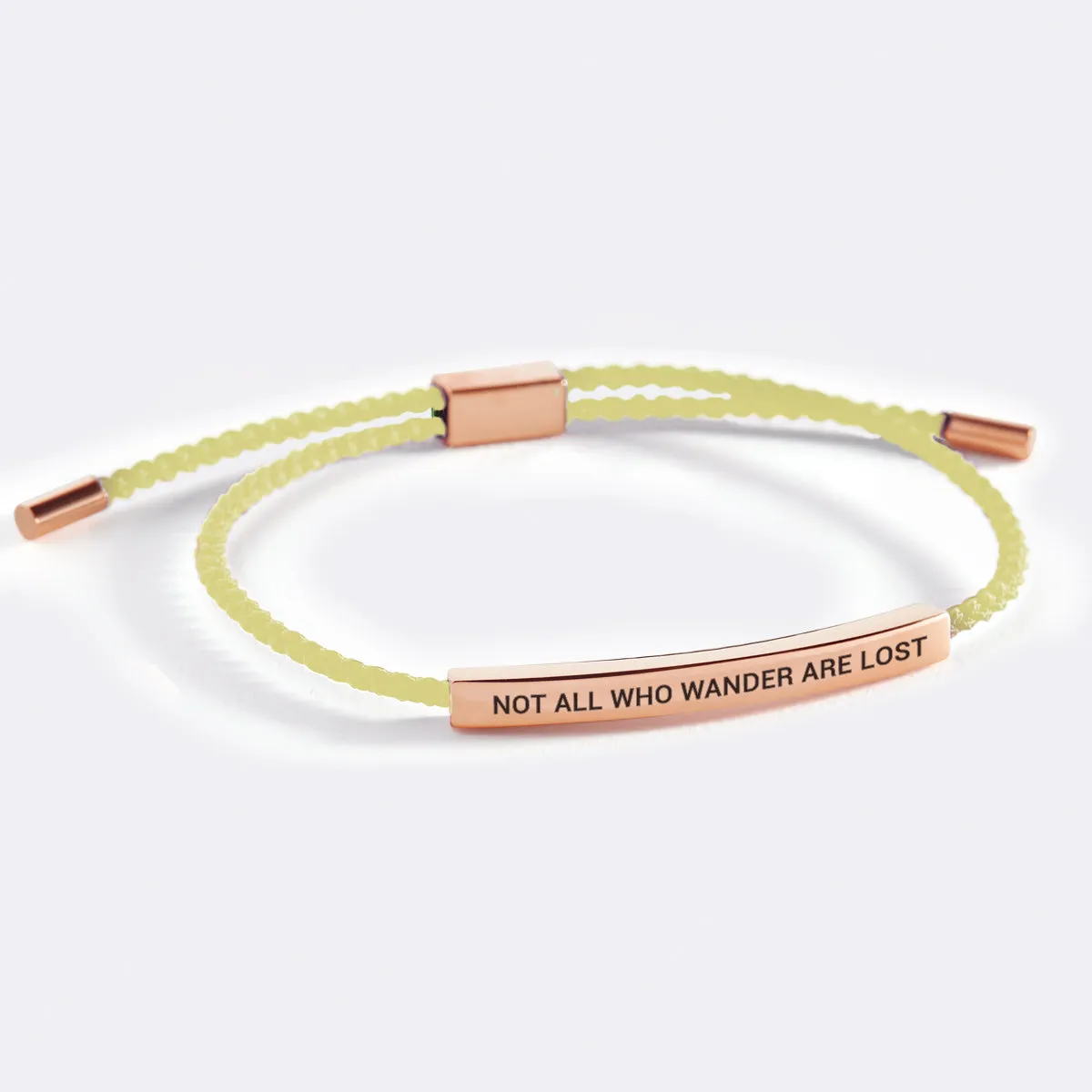 Not All Who Wander Are Lost Inspire Bracelet