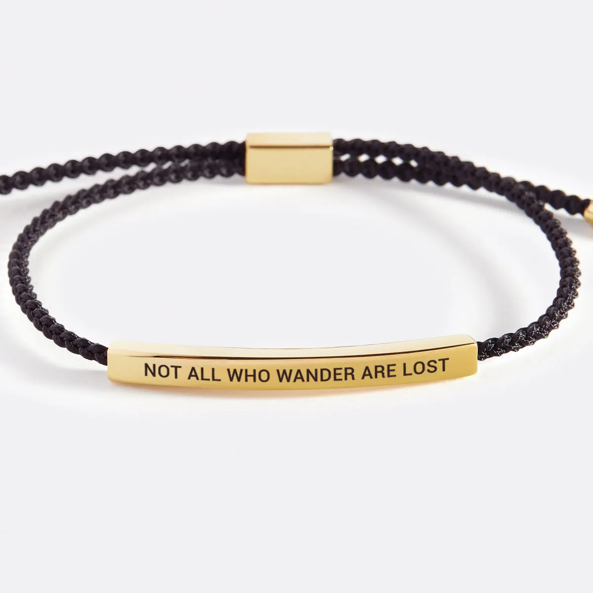 Not All Who Wander Are Lost Inspire Bracelet