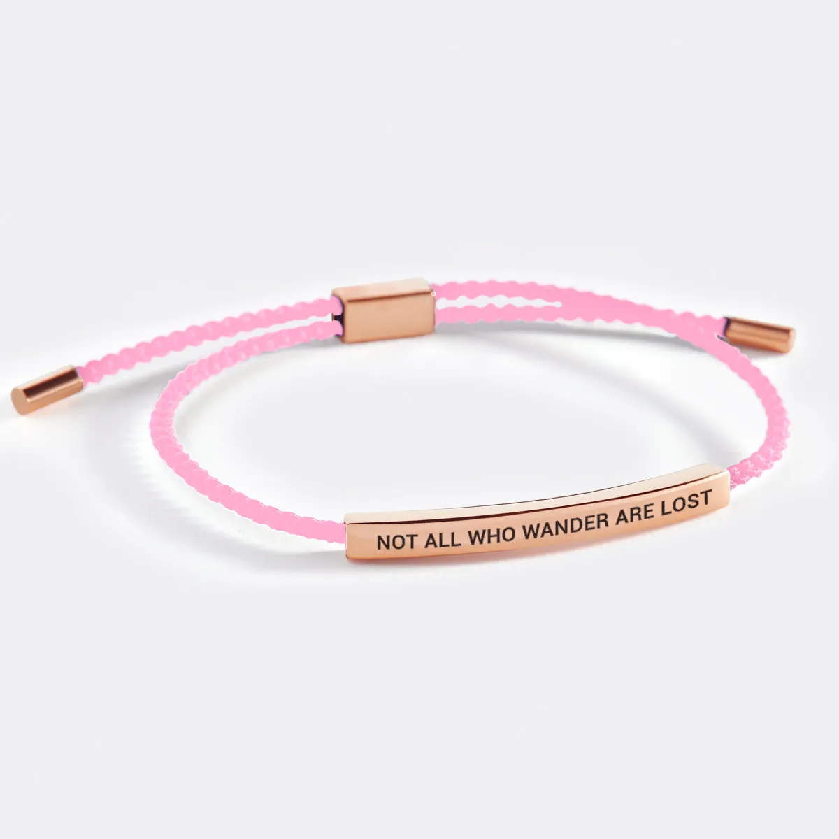 Not All Who Wander Are Lost Inspire Bracelet