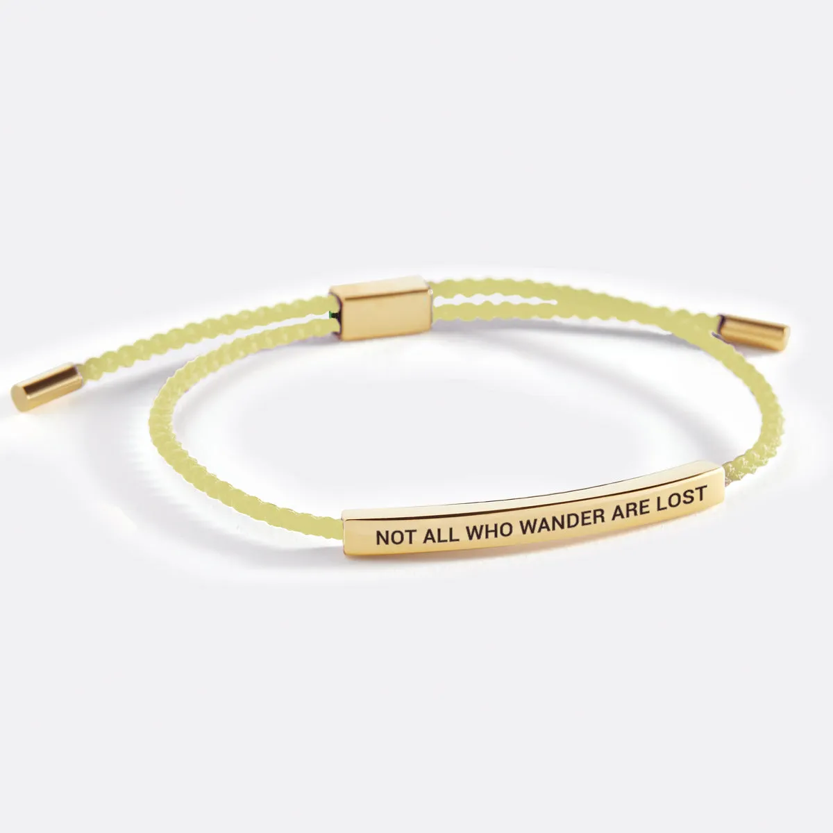 Not All Who Wander Are Lost Inspire Bracelet