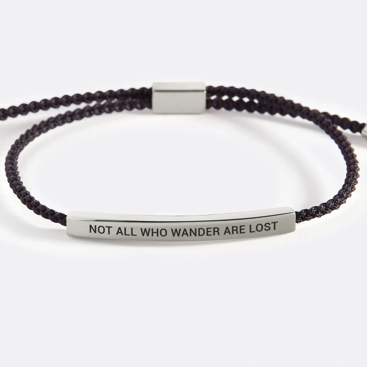 Not All Who Wander Are Lost Inspire Bracelet