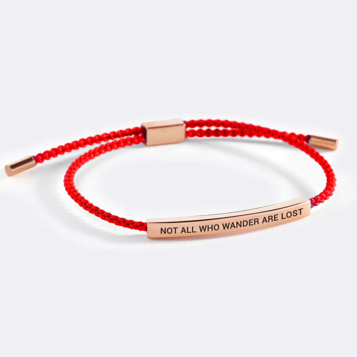 Not All Who Wander Are Lost Inspire Bracelet