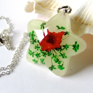 (On Sale!) Glow Real Flower Necklaces