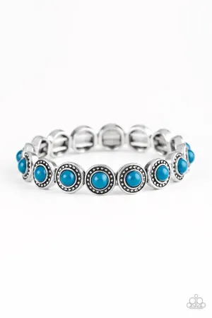 Paparazzi Bracelet ~ Globetrotter Goals - Blue