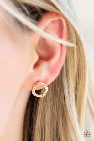 Paparazzi Earring ~ Simple Radiance - Gold