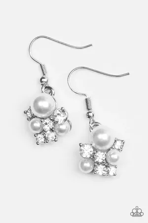 Paparazzi Earring ~ The Next Best Thing - White