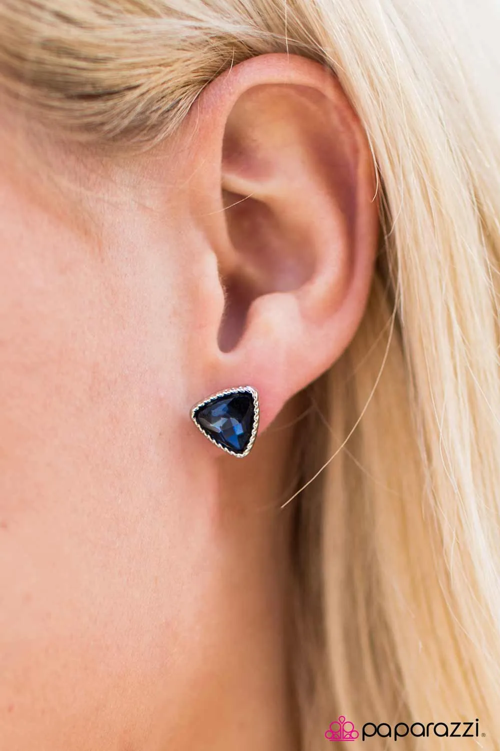 Paparazzi Earring ~ The Trading  - Blue