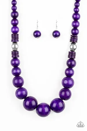 Paparazzi Necklace ~ Panama Panorama - Purple