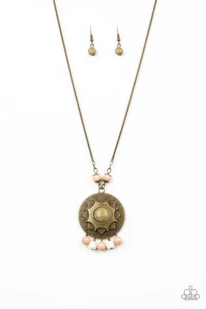 Paparazzi Necklace ~ Santa Fe Garden - Multi