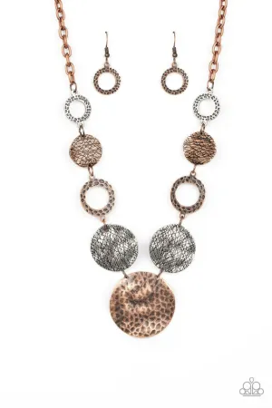 Paparazzi Necklace ~ Terra Adventure - Copper