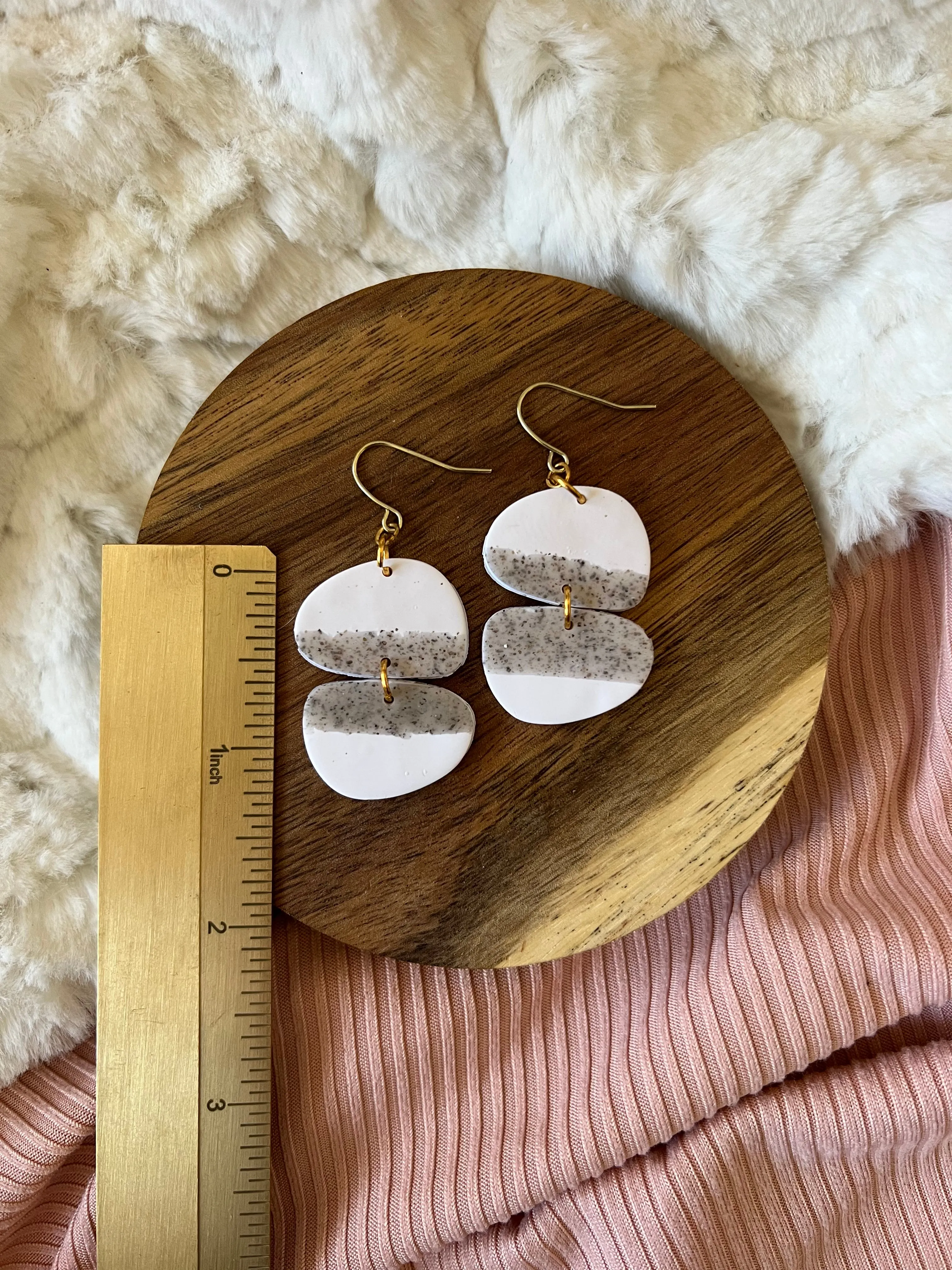 Pebble Sandstone Earrings