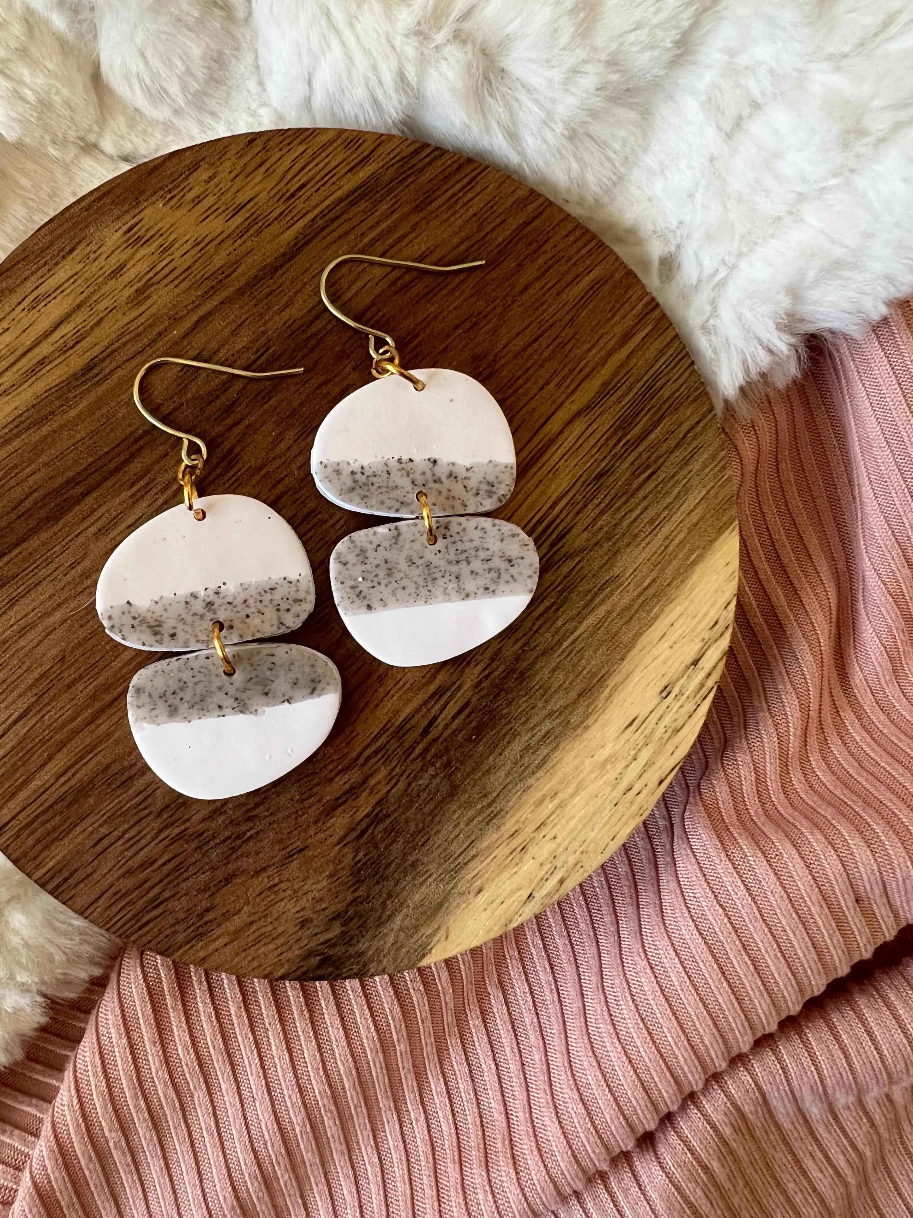 Pebble Sandstone Earrings